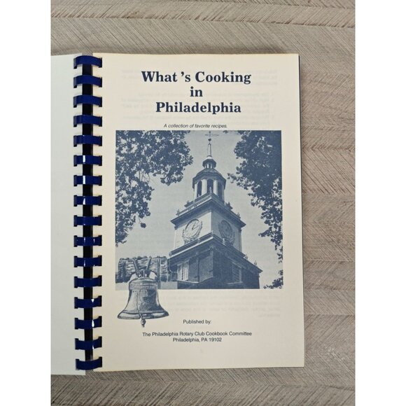 Vintage 1987 Whats Cooking In Philadelphia Cookbook Local Ethnic Recipes - Picture 2 of 8